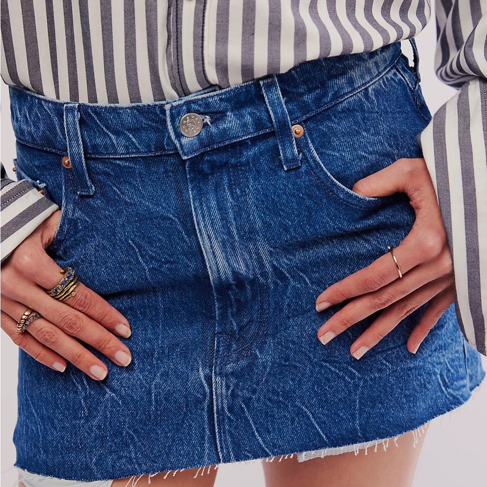 Mother brand SNACKS mini skirt